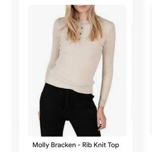 Molly Bracken Rib Knit Top
